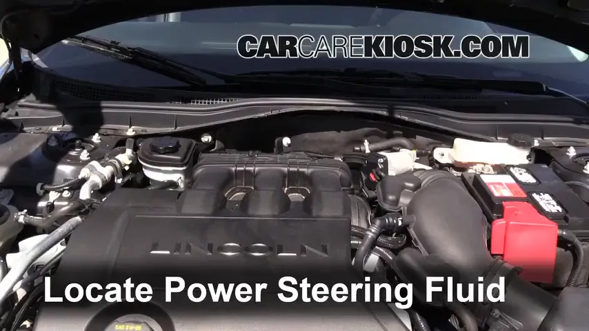 2011 Lincoln MKZ 3.5L V6 Power Steering Fluid